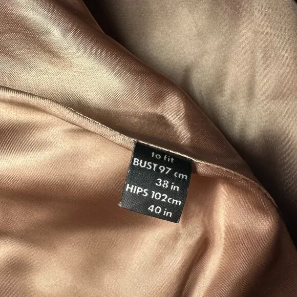 Vintage Long Brown Leather & Suede Coat w/ Lamb Fur Trim – Suede Belt - Picture 2 of 8